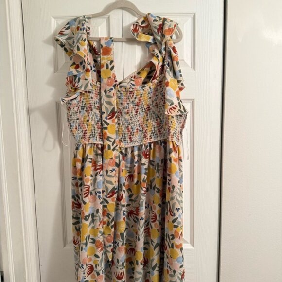 SHEIN Floral Midi Dress - Multicolor - Picture 1 of 1